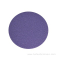 Purple Film Hook And Loop Wood Sandpaper Disc